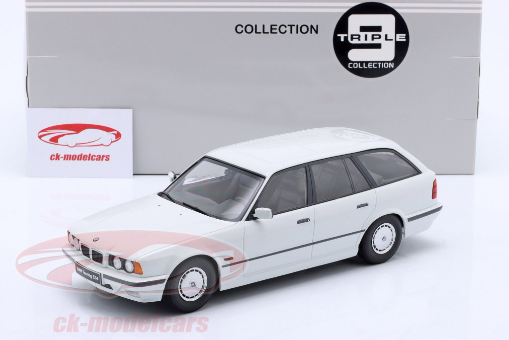 Triple9 1:18 BMW 5 series E34 Touring year 1996 alpine white T9