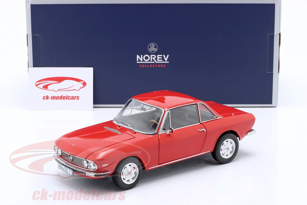 Norev 1:18 Lancia Fulvia 1600 HF Baujahr 1971 rot metallic 187982
