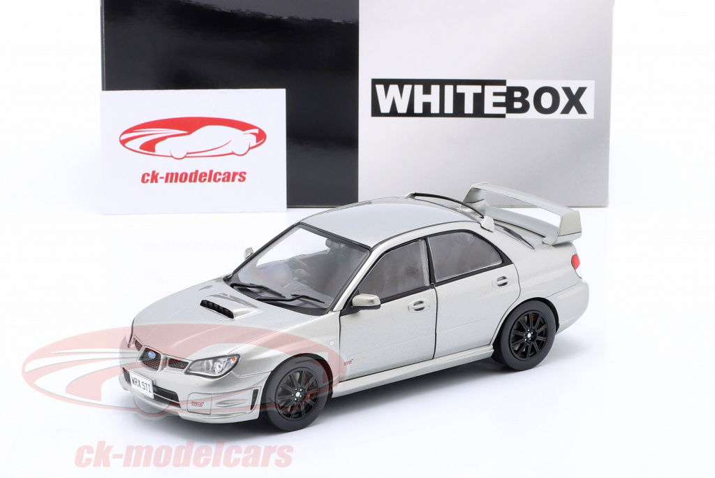 WhiteBox 1:24 Subaru Impreza WRX STi RHD year 2006 gray