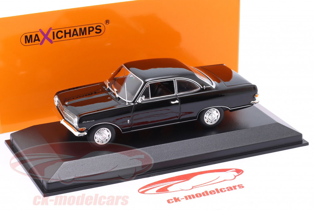 Minichamps 1:43 Opel Rekord A Coupe year 1962 black 940041021