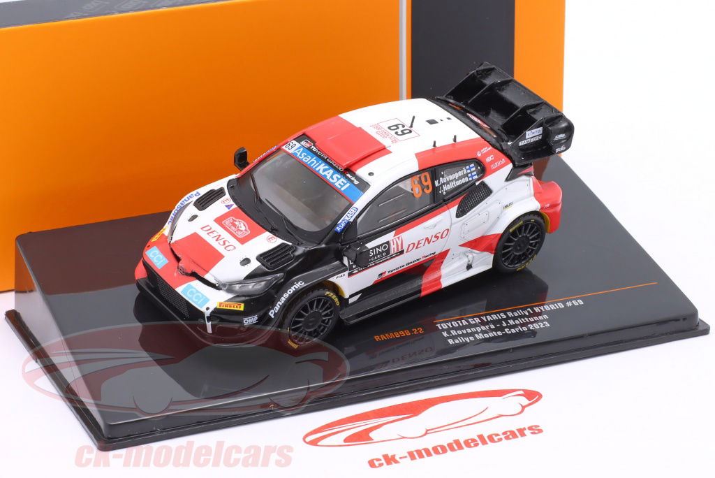 Ixo 1:43 Toyota GR Yaris Rally1 #69 2番目 Rallye Monte Carlo 2023