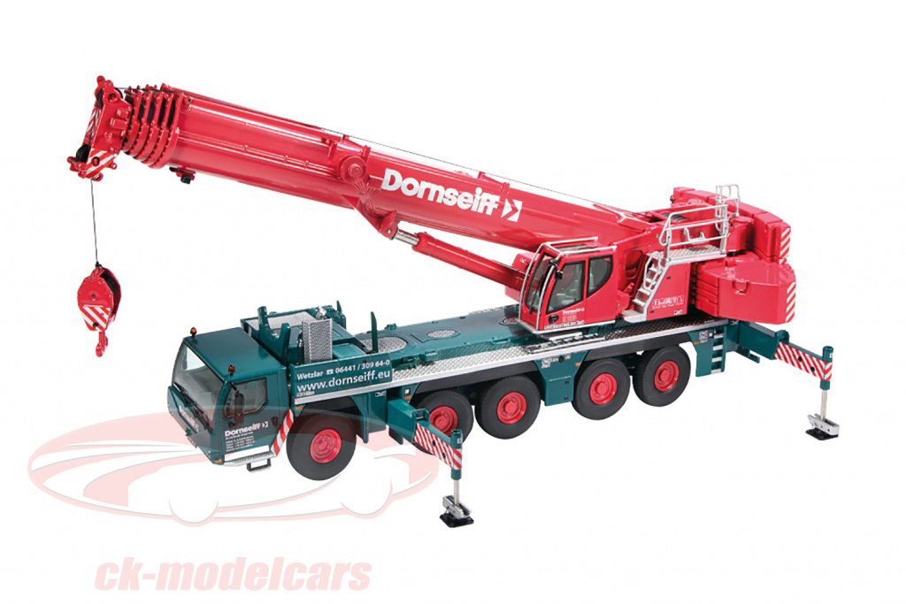 NZG 1:50 Liebherr LTM1250-5.1 移動式クレーン Dornseiff 緑 / 赤 959