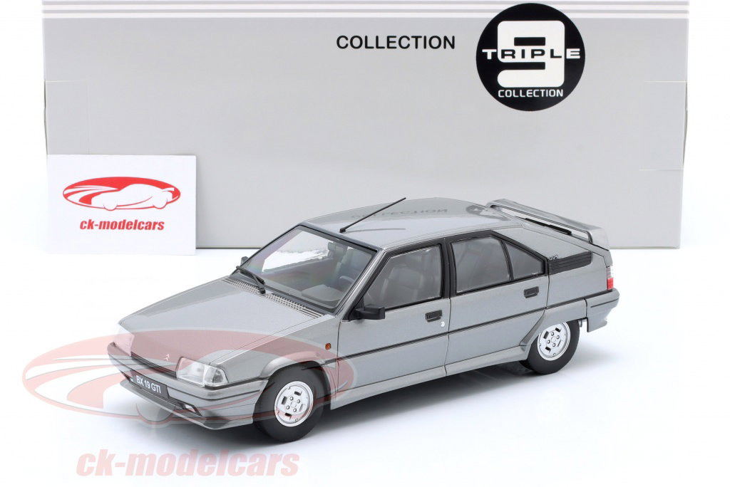 Triple9 1:18 Citroen BX GTI 建設年 1990 銀 メタリックな T9-1800464