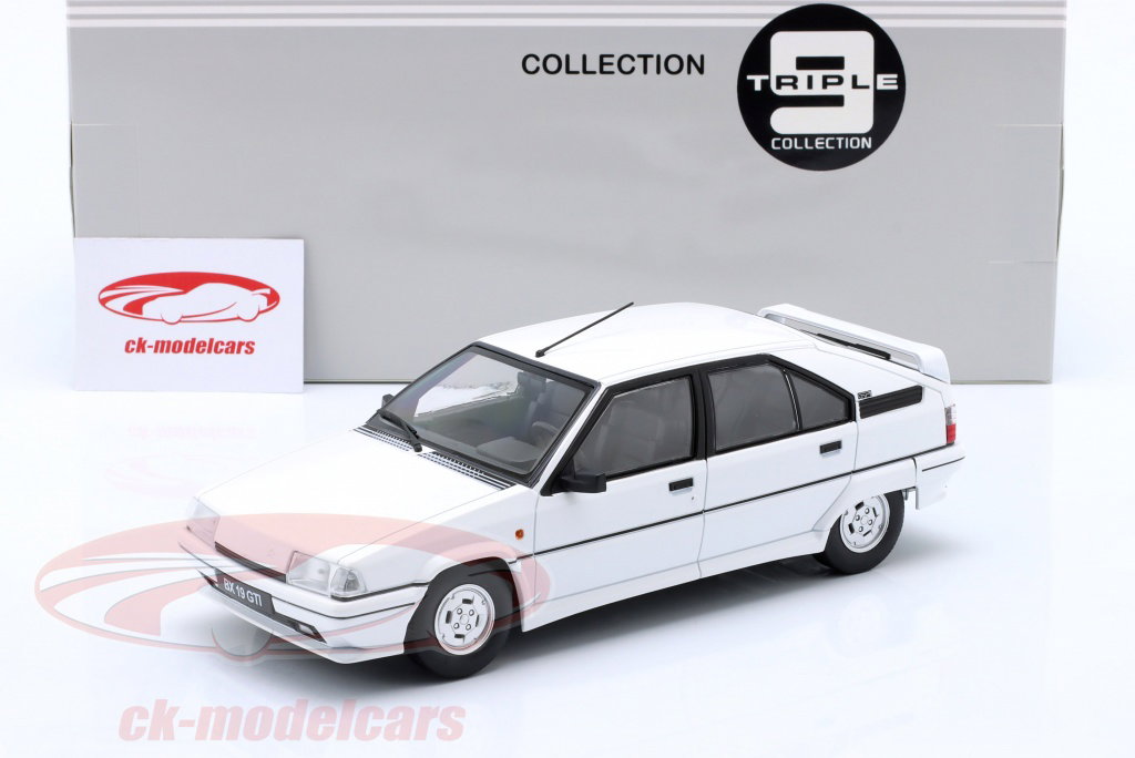 Triple9 1:18 Citroen BX GTI year 1990 alpine white T9-1800462