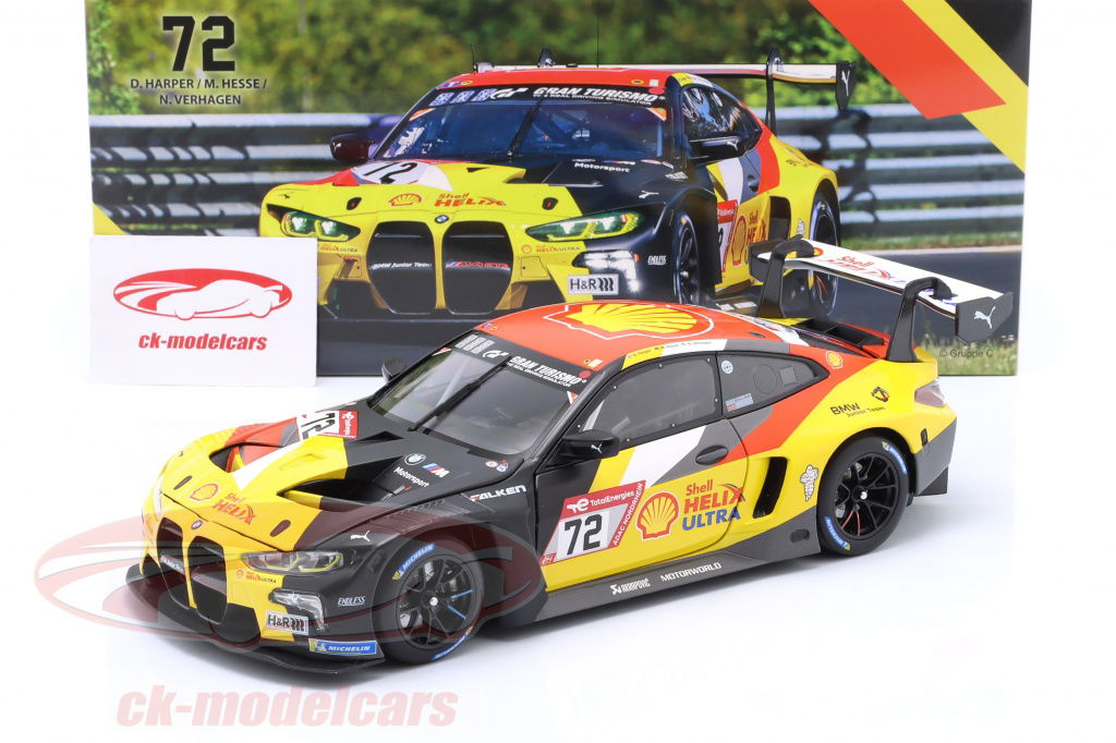 Minichamps 1:18 BMW M4 GT3 #72 24h Nürburgring 2023 Harper, Hesse