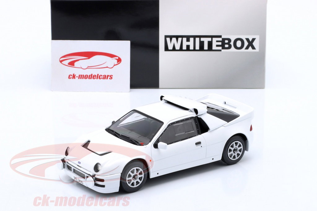 WhiteBox 1:24 Ford RS 200 Год постройки 1984 белый WB124211 модель