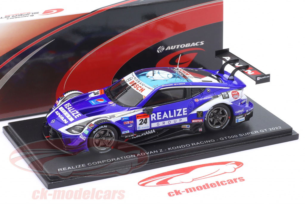 Spark 1:43 Nissan Z GT500 #24 Super GT500 Series 2022 Sasaki
