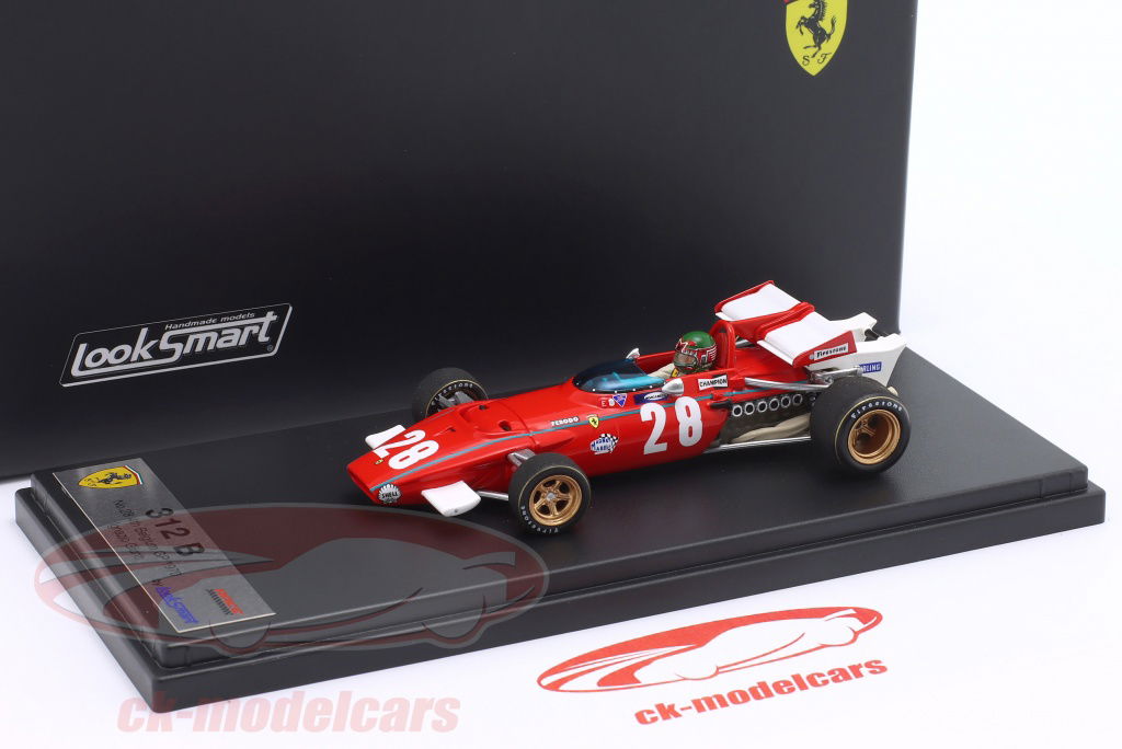 ミニカー　1/43 Ferrari 312B 4th Belgium GP 1970 Ignazio Giunti #28 [LSRC099] LookSmart 1:43 Ignazio Giunti Ferrari 312B #28 4th Belgian
