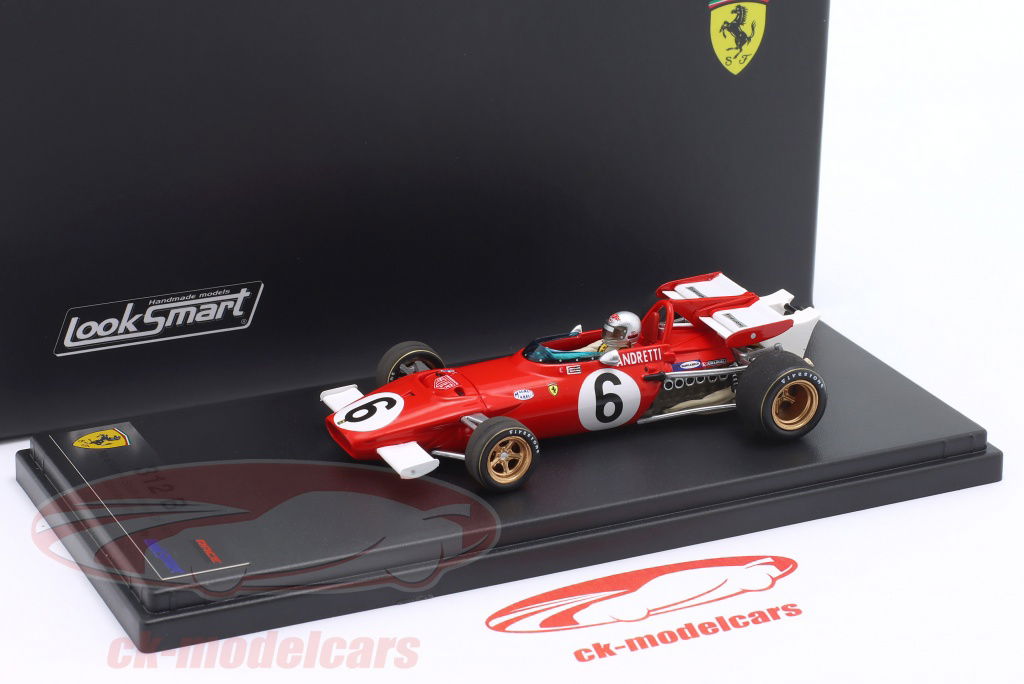ミニカー　1/43 Ferrari 312B Winner South African GP 1971 Mario Andretti #6 [LSRC102] LookSmart 1:43 Mario Andretti Ferrari 312B #6 Winner South