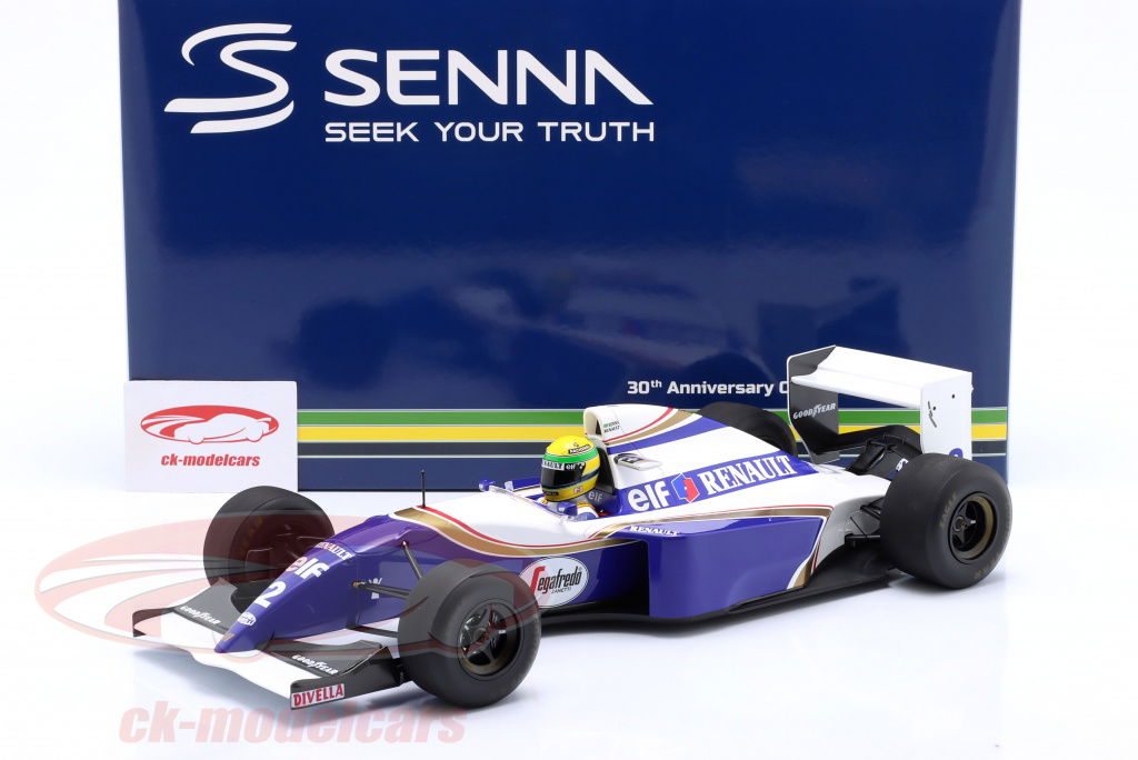 Minichamps 1:12 A. Senna Williams FW16 #2 San Marino GP formula 1