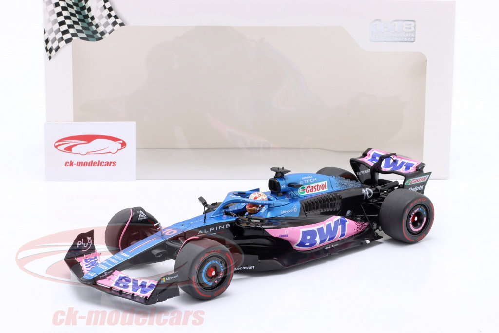 Solido 1:18 Pierre Gasly Alpine A523 #10 3rd Dutch GP Formula 1