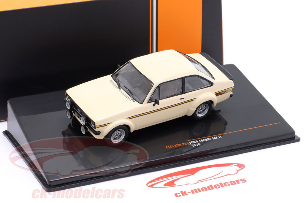 ミニカー ixo MODELS FORD ESCORT MKII IXO Ford Escort RS 2000 MK II 1977 Red in 1/18 Scale New