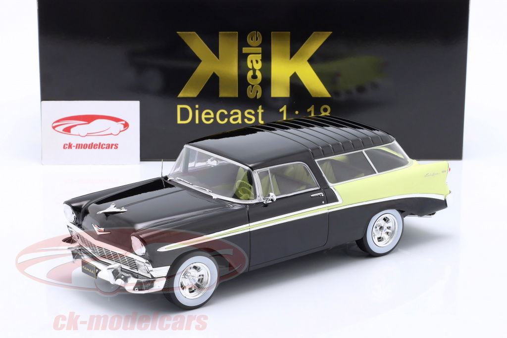1/18 KK-Scale シボレー ベルエア カスタム ノマド 1956年 Amazon | KK-Scale 1/18 シボレー ベルエア ノマド カスタム
