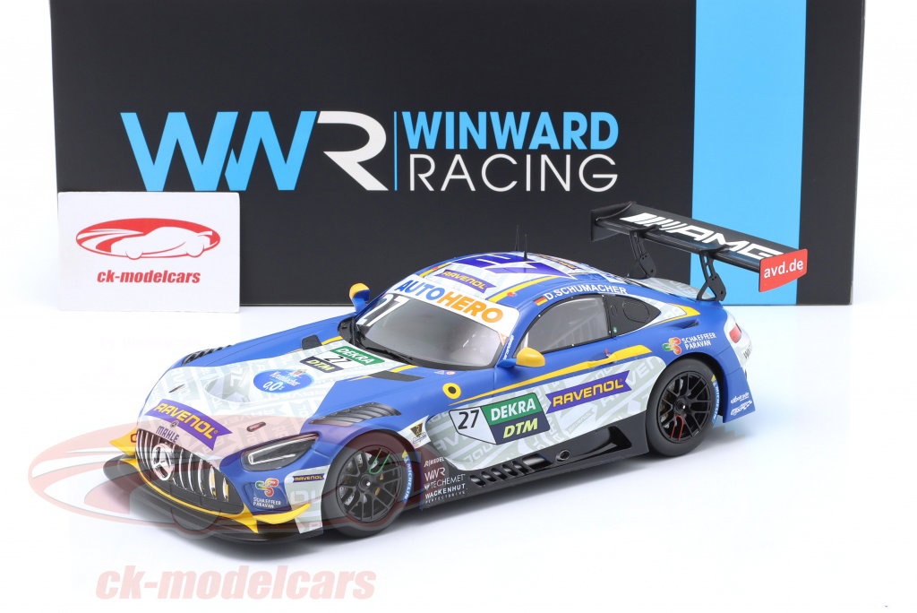 Ixo 1:18 Mercedes-AMG GT3 Evo #27 DTM 2022 D. シューマッハ WWR-I