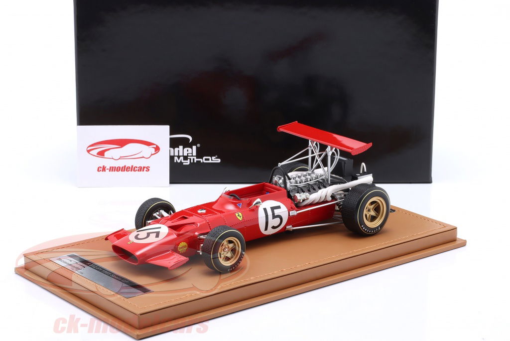 ミニカー　1/18 フェラーリ 312 F1 スペインGP 1969 #15 Chris Amon [TM18-200C] Amazon.com: TECNOMODEL 312#15 Chris Amon Formula One F1