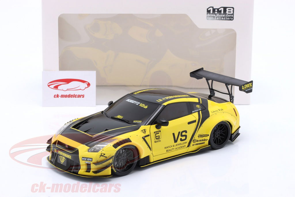 Solido 1:18 Nissan Skyline GT-R (R35) LBWK Body-Kit 2.0