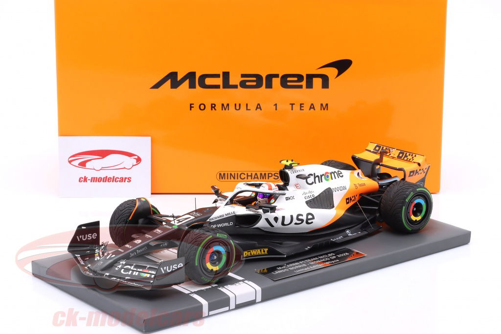 Minichamps 1:18 Lando Norris McLaren MCL60 #4 Monaco GP