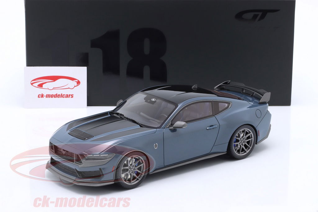 1/18 フォード マスタング ダークホース(ブルー) [GTS454] 1/18 GT Spirit 2024 Ford Mustang Dark Horse (Vapor Blue