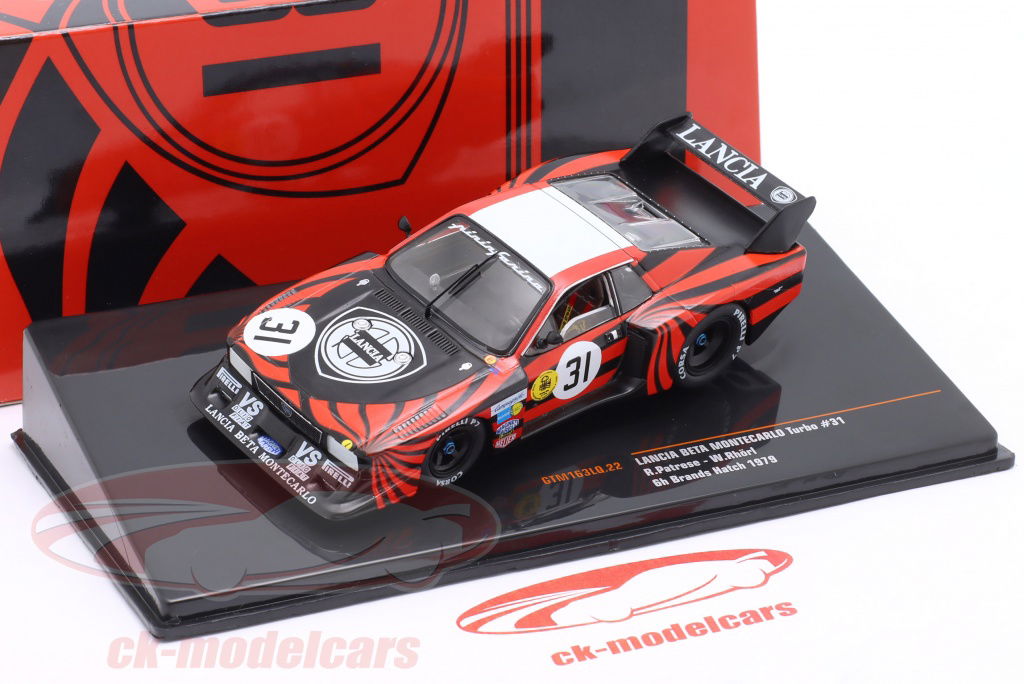 Ixo 1:43 Lancia Beta Montecarlo Turbo #31 5位 6h Brands Hatch 1979