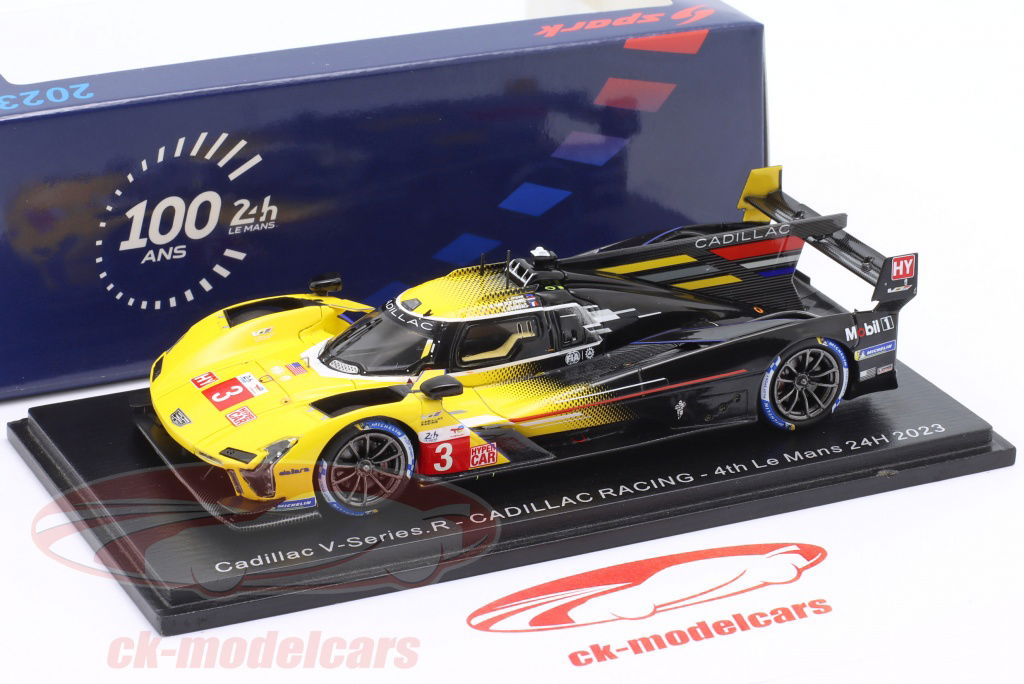 スパークモデル spark 1/43 キャデラック v-series.r Spark 1:43 Cadillac V-Series.R #3 4th 24h LeMans 2023