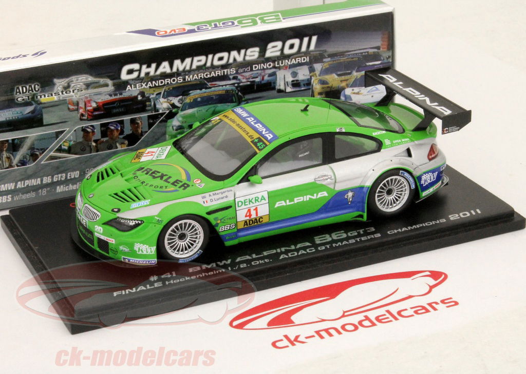 Spark 1:43 BMW Alpina B6 GT3 #41 Winner ADAC GT Masters 2011