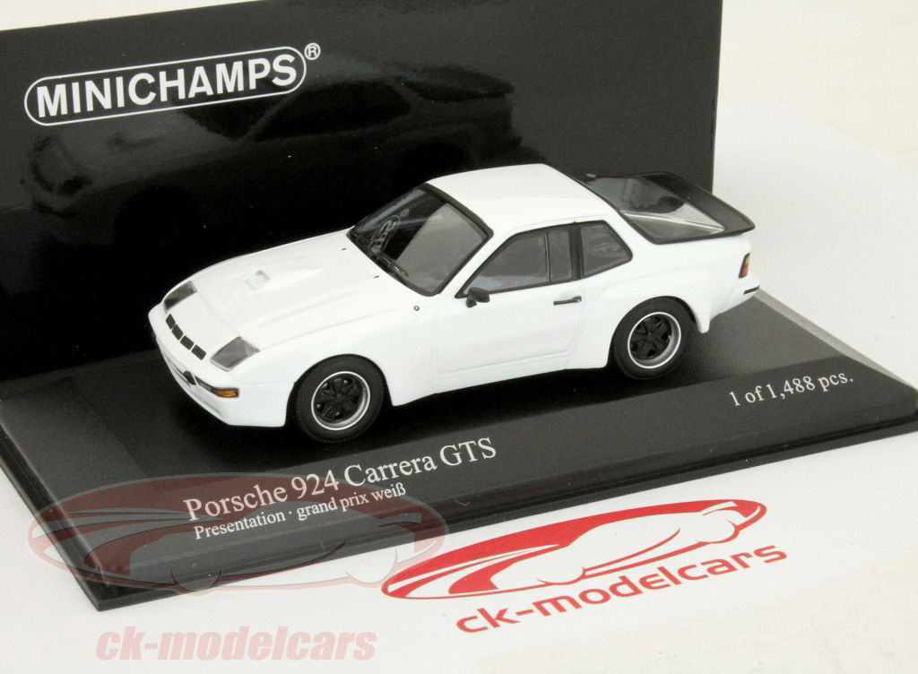 Minichamps 1:43 ポルシェ924カレラGTS年1980グランプリホワイト