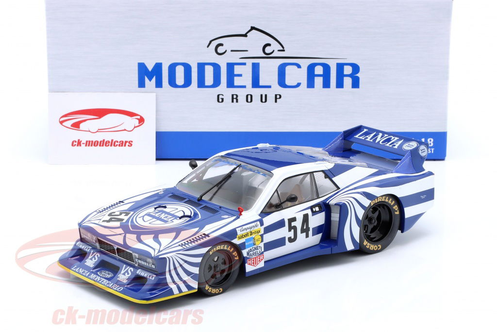 ModelCarGroup 1:18 Lancia Beta Montecarlo Turbo #54 4to 6h