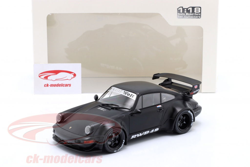 ポルシェ911 RWB 48 DARTH VADER マットブラック 1/18 ポルシェ911 RWB 48 DARTH VADER マットブラック 1/18 - メルカリ