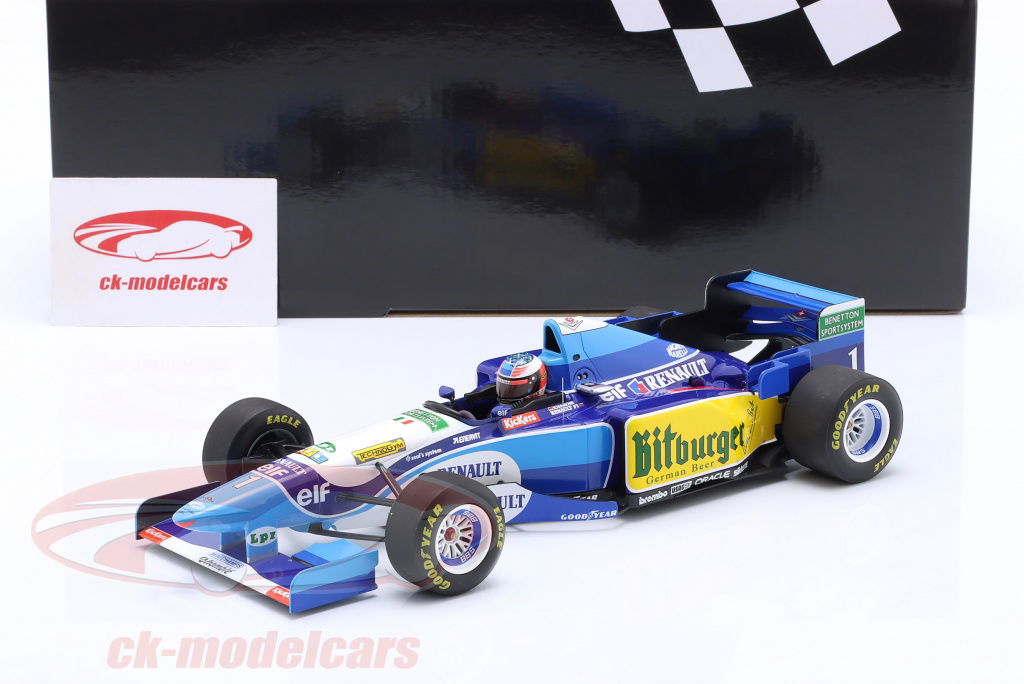 ミニカー MINICHAMPS BENETTON B192 M.SCHUMACHER Benetton Ford B192 #19 Michael Schumacher 1st GP Victory Spa