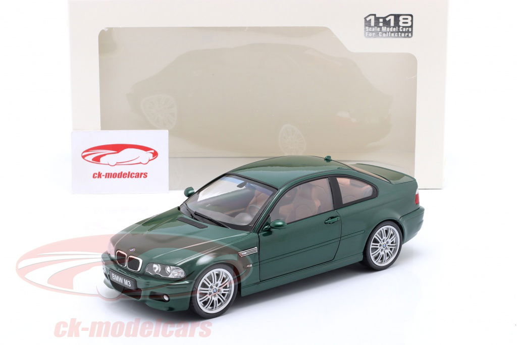 Solido 1:18 BMW M3 (E46) Coupe year 2000 Oxford green S1806507