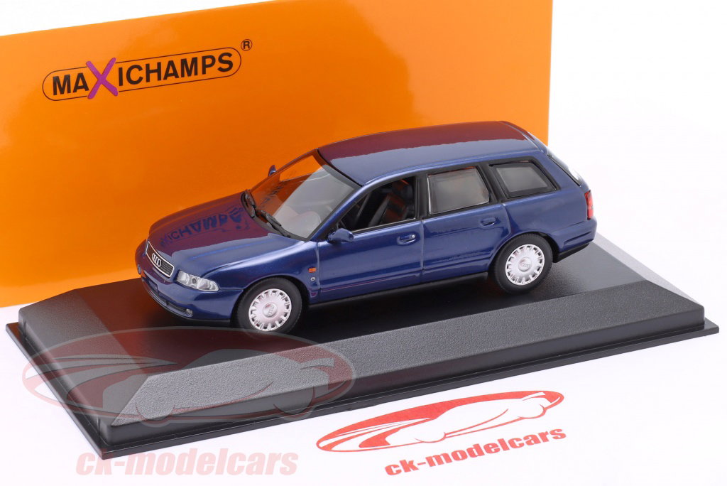 Audi A4 avant 1/18 ミニチャンプス　GH-8 　純正 Minichamps 1:43 Audi A4 Avant 建設年 1995 濃紺 940015011 モデル 車