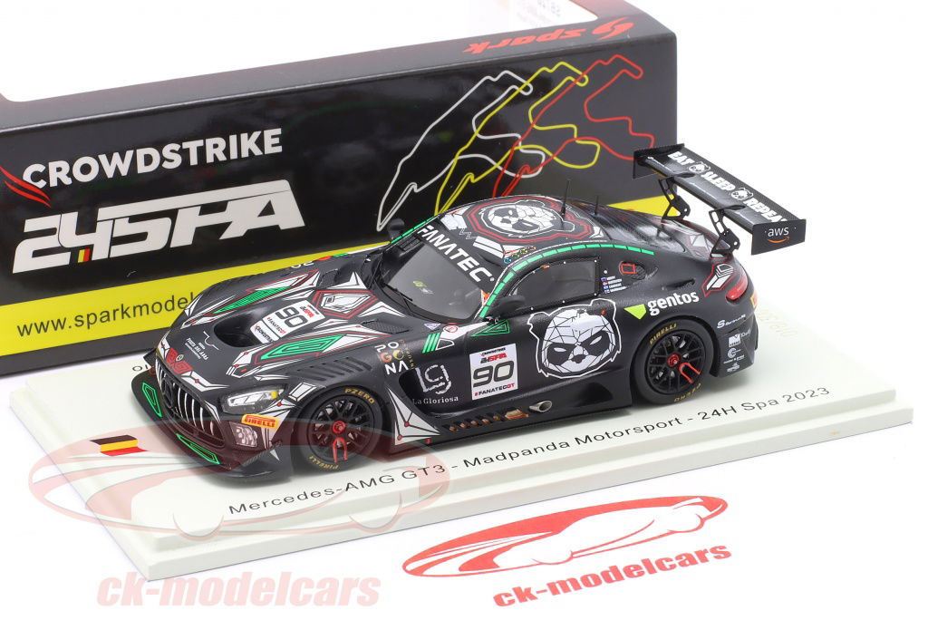 Spark 1:43 Mercedes-AMG GT3 #90 24h Spa 2023 MadPanda