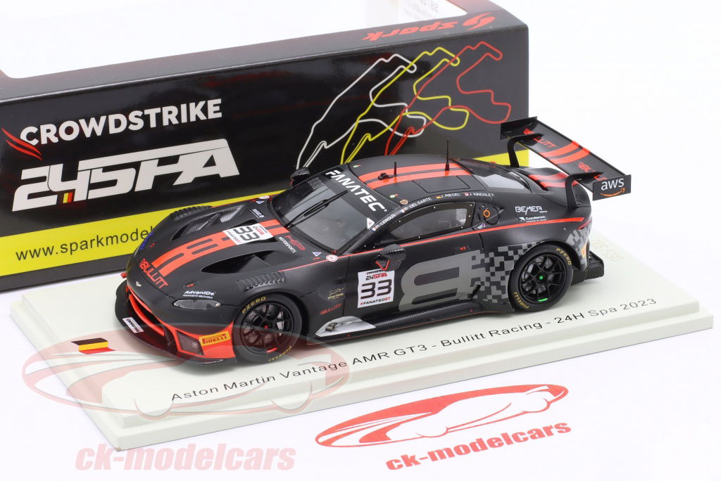 Spark 1:43 Aston Martin Vantage AMR GT3 #33 24h Spa 2023