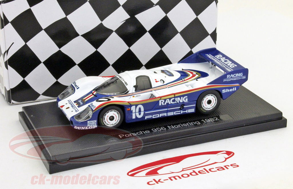 Ebbro 1:43 Porsche 956 #10 Winner DRM Norisring 1982 Jochen