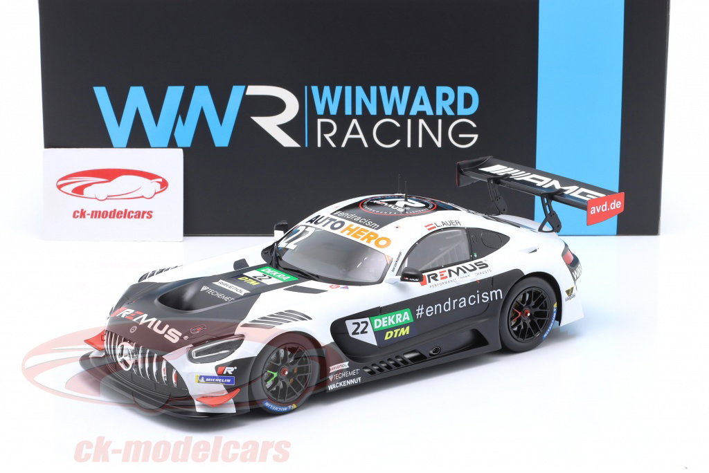 プロメア　 1/18 スケール　レーシングカー　Merucedes-AMG Ixo 1:18 Mercedes-AMG GT3 #22 勝者 Assen DTM 2021 Lucas Auer WWR-I