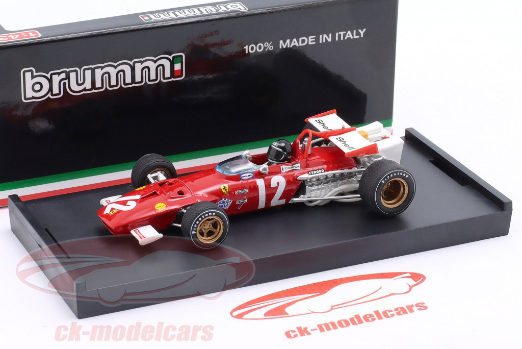 Tecnomodel 1:18 Ferrari F1 312 B3-73 Presse version formule 1 1973 TM18-199A modèle voiture TM18