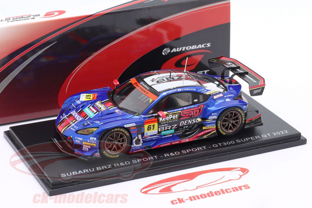 格安販売中 Spark 1:43 Subaru BRZ GT300 #61 Super GT Series 2022 Iguchi ミニカー