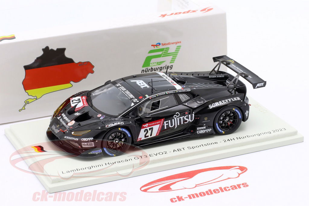 Spark 1:43 Lamborghini Huracan GT3 Evo2 #27 9位 24h