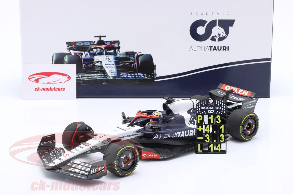 Minichamps 1:18 Daniel Ricciardo Alpha Tauri AT04 #3 ハンガリー語