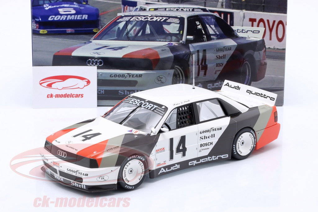 WERK83 1:18 Audi 200 quattro #14 优胜者Cleveland Trans-Am 1988