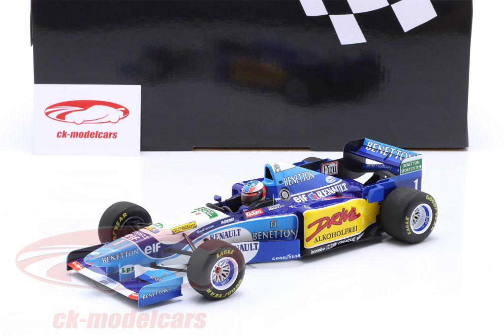 【ミニチャンプス　BENETTON BP195 1995年1/18】 ミニチャンプス BENETTON BP195 1995年1/18】