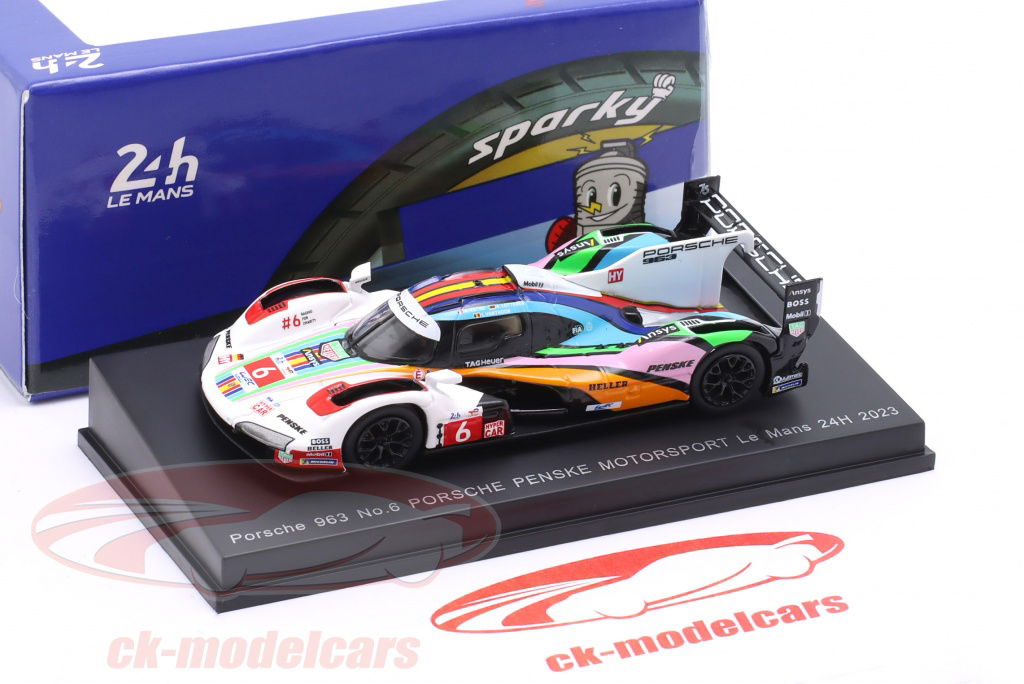 Spark 1:64 Porsche 963 #6 24h LeMans 2023 Porsche Penske