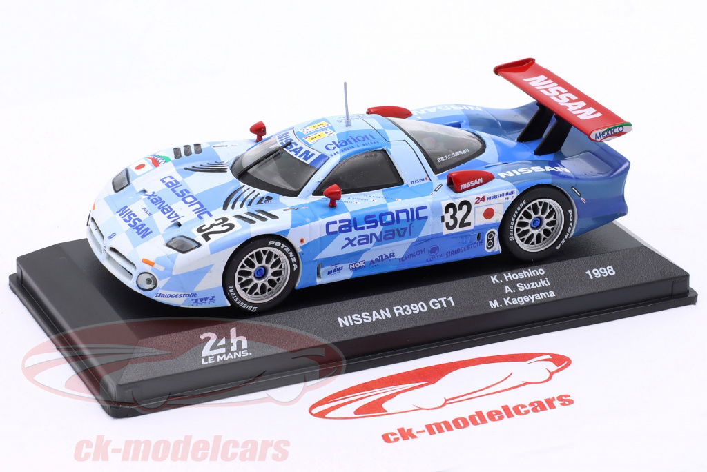 Altaya 1:43 Nissan R390 GT1 #32 3rd 24h LeMans 1998 Hoshino
