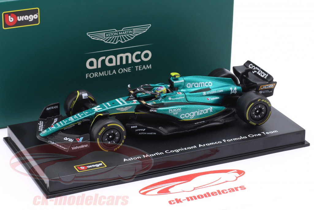 Aston Martin AMR23 – Fernando Alonso #14 – 2e Canada GP 2023 – Minichamps 1/43