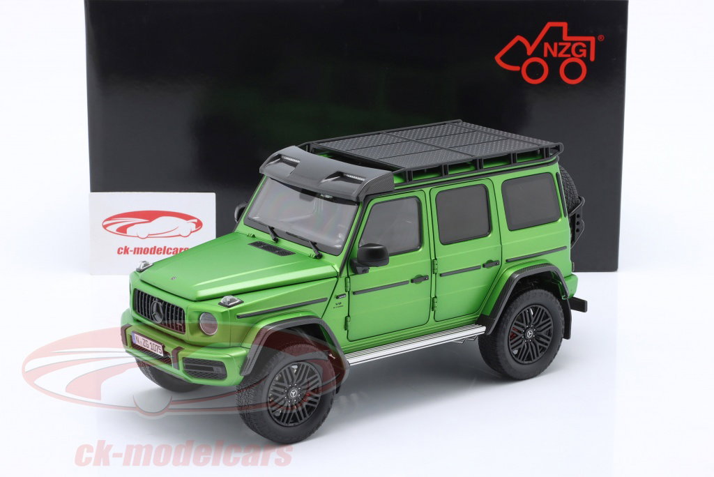 NZG 1:18 Mercedes-Benz G63 AMG (W463) 4x4 year 2023 light green