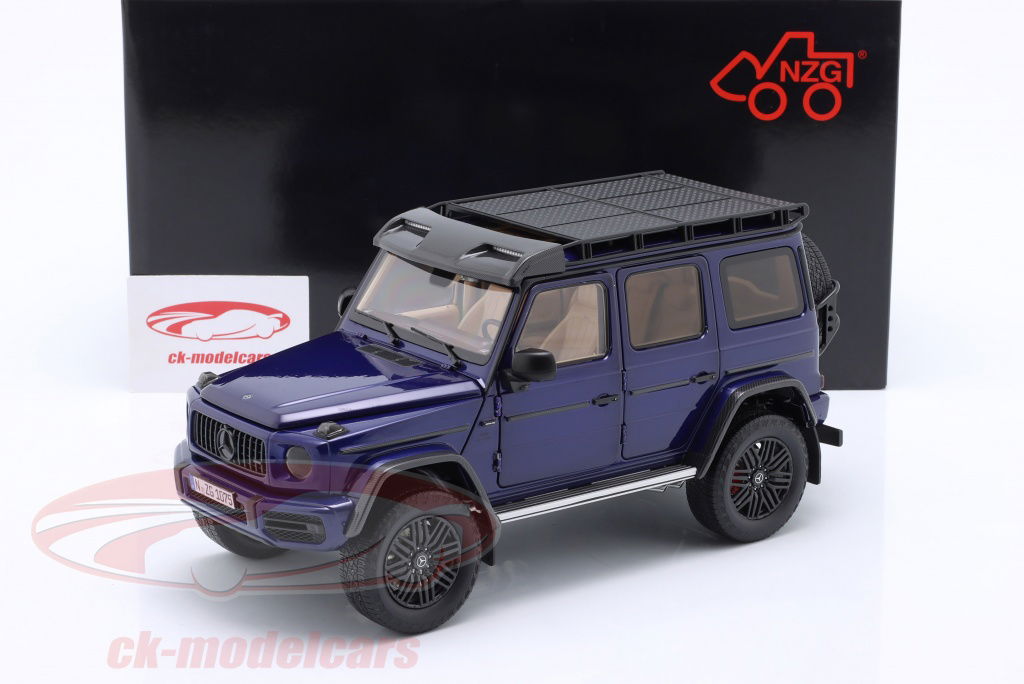 NZG 1:18 Mercedes-Benz G63 AMG (W463) 4x4 year 2023 mystic