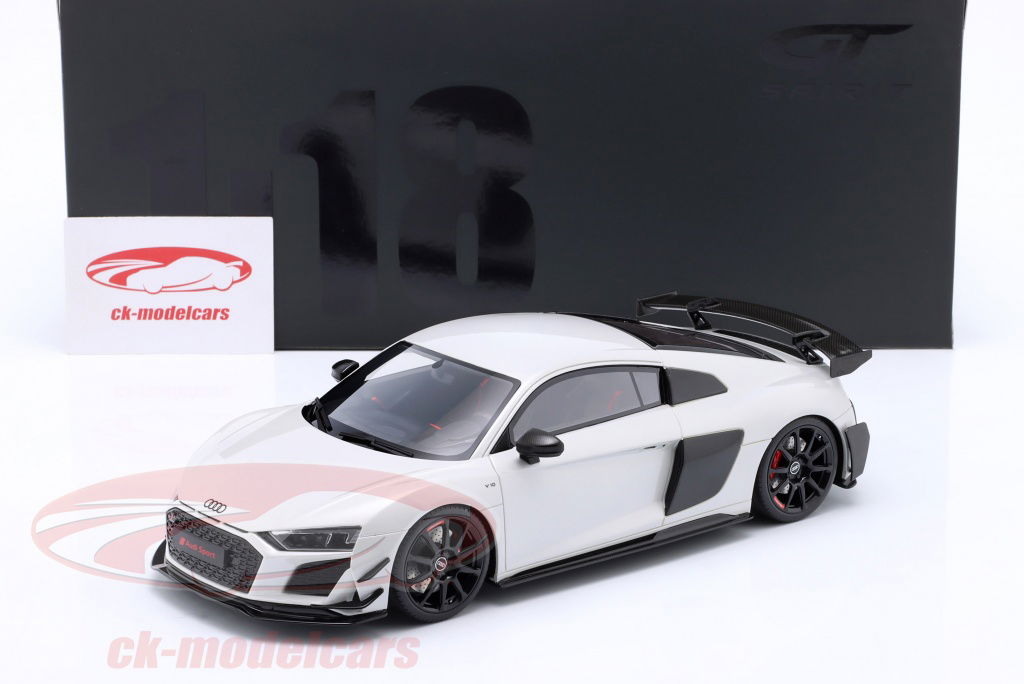 GT-SPIRIT 1:18 Audi R8 V10 GT RWD year 2018 grey GT461 model