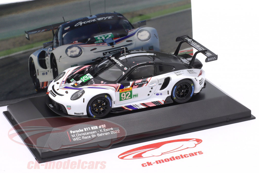 Ixo 1:43 Porsche 911 RSR-19 Goodbye #92 Last Race WEC 2022 Estre