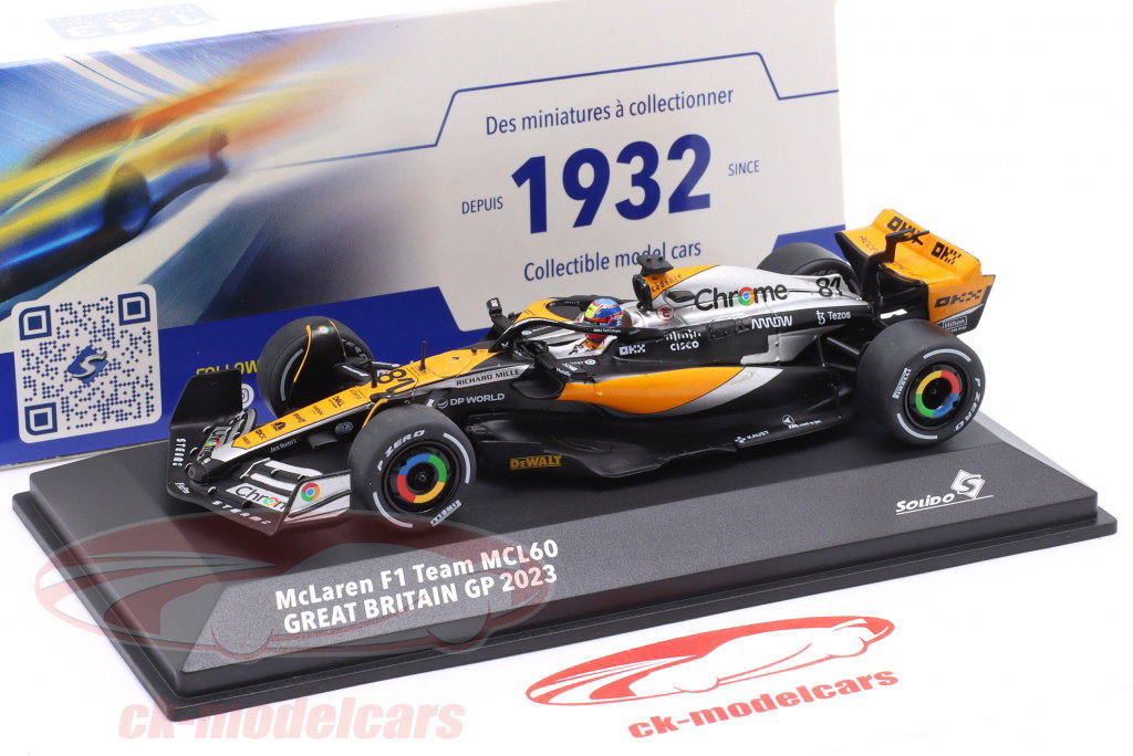 Miniature Solido 1/43 - McLaren M8B Can Am (sans Boîte)