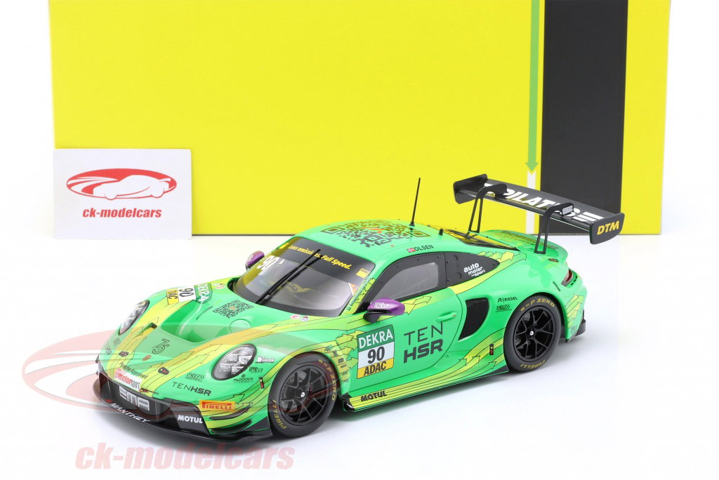 1/18 ixo ポルシェ 911 GT3 R プレシーズンテスト DTM 22 Ixo 1:18 Porsche 911 GT3 R #90 DTM 2023 Dennis Olsen Manthey